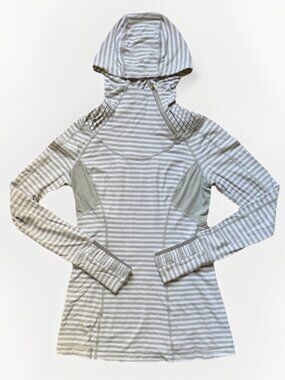 lululemon Run: Back On Track Pullover Jacket Hoodie RULU Rare Soft size 6